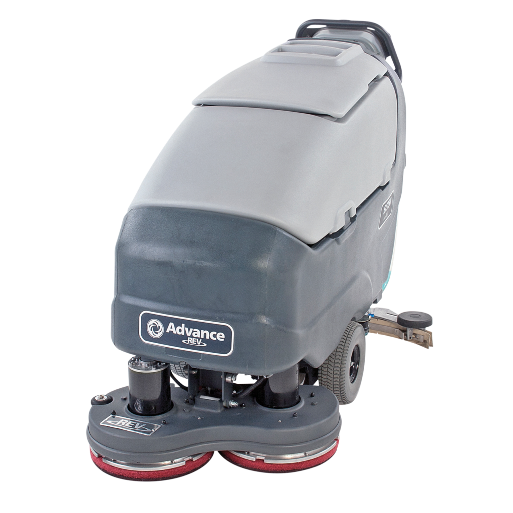 Advance SC750 Grande autorécureuse accompagnée usage